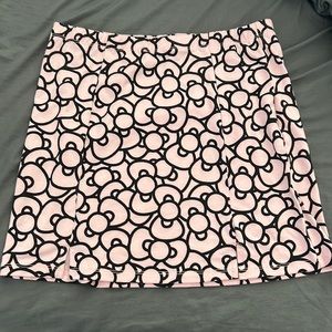 Hello Kitty Pink Skirt w/Black Bows Sz M